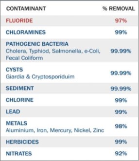 UltraCeram Contaminant Removal